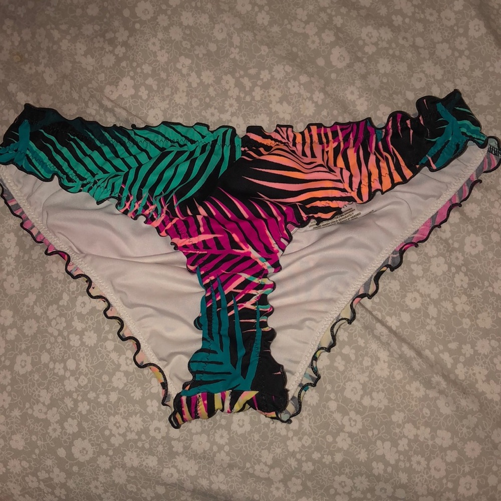 Tropical Cheeky Bathing suit bottoms